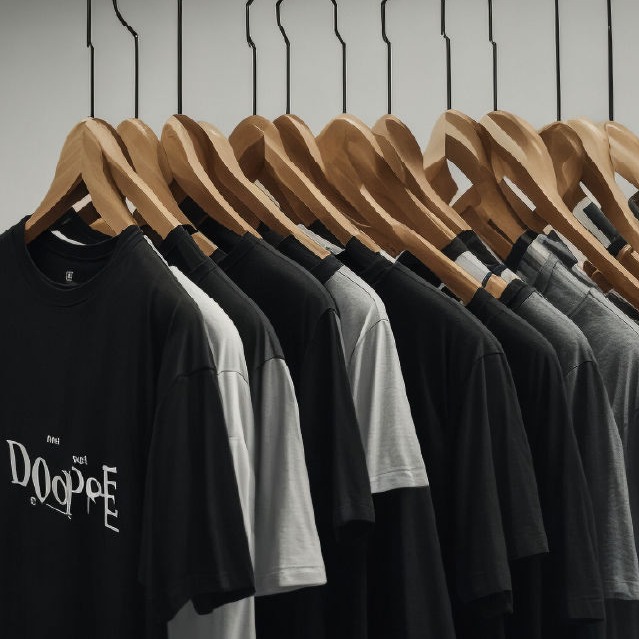 T-Shirt Jacken Druck Stick 